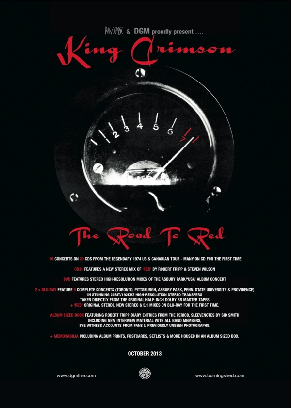 Demos: King Crimson's The Road to Red | Sound & Vision Demos: King Crimson's The Road to Red | Sound & Vision